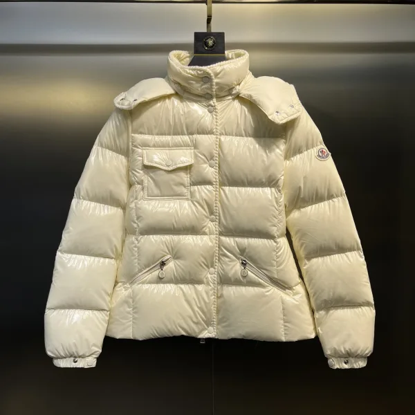 Moncler Leather Long-Sleeved Shirts