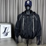 Gucci Coat Red Nylon Mesh Spring Autumn