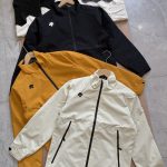 Descente Coat Red All-Day Comfort Lightweight Outdoor Zippered Pocket