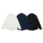 Ralph Lauren Long-Sleeved Shirt Red Cotton Pure
