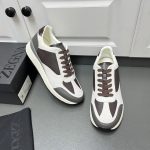 Zegna Calfskin Sneakers