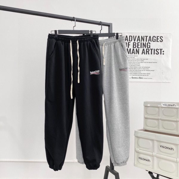 Balenciaga Jogger Pants Ash