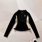 Fila Long-Sleeved Ash Silk Exquisite Workmanship Slim Fit