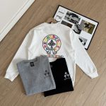 Chrome Hearts Hoodie Ash Cotton Soft And Gentle Spring Autumn Winter Crisp Silhouette