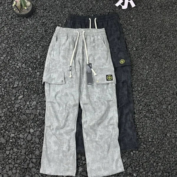 Stone Island T-Shirt Ash Simple And Versatile Streetwear Street Retro