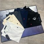 Ralph Lauren Long-Sleeved Shirt Red Cotton Slim Fit Embroidery