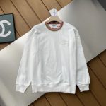 Burberry Long-Sleeved Ash Cotton Winter Embroidery