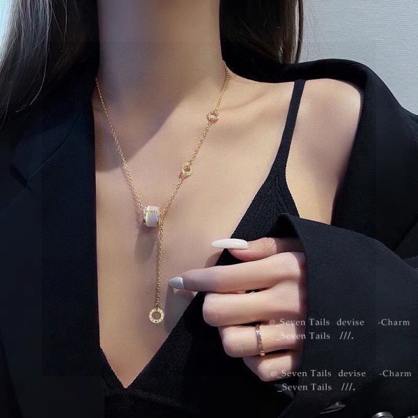 Bvlgari Necklace Red Lace Spring Summer And