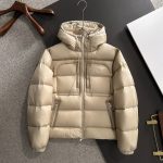 Monk Down Jacket Red Goose Duck Nylon Premium Quality Zippered Pocket