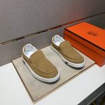 Hermes Casual Shoes Color Genuine Leather
