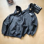 Fendi Hoodie Ash Cotton Pure Embroidery Patch