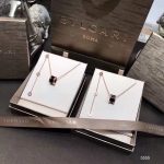 Bulgari Necklace Red Lace Sophistication