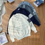 Thom Browne Coats Red Spring