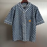Louis Vuitton Denim Short-Sleeved Shirt