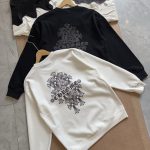 Chrome Hearts Hoodie Ash Cotton Soft And Gentle Spring Autumn Winter Crisp Silhouette