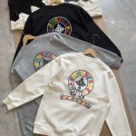 Chrome Hearts Hoodie Ash Cotton Soft And Gentle Spring Autumn Winter Crisp Silhouette