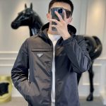 Prada Outerwear Red Quick-Drying Business Spring Early Patch