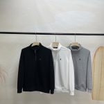 Ralph Lauren Long-Sleeved Sweatshirt Black Cotton Autumn Embroidery