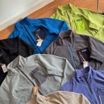 Patagonia Outerwear Red Polyester Fleece Jacquard Fabric Quick-Drying