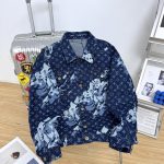 Louis Vuitton Jacket Red Cotton Pure Denim Autumn
