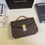 Louis Vuitton Handbags Red Cowhide