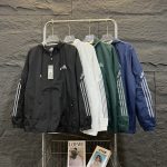 Adidas Long-Sleeved Shirt Green Cotton Pure