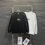 Stussy Sweatshirt Red Cotton Pure