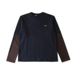 Miu Long-Sleeved T-Shirt Red Soft Wash