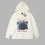 Balenciaga Hoodie Red Cotton Pure