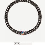 Louis Vuitton Necklace Red Lace Winter