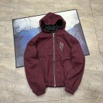 Stussy Outerwear Red Cotton Satin