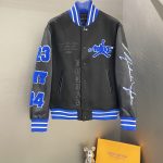 Jordan Jacket Red Wool Snakeskin Twill Relaxed Fit Street Style Embroidery