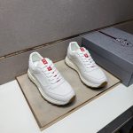 Prada Casual Shoes Color Cowhide Patch