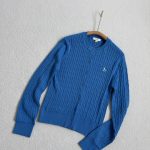 Hazzys Long-Sleeved Shirts Ash Cable Knit Spring Autumn Winter