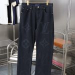 Louis Vuitton Pants Ash Jacquard Denim