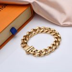 Louis Vuitton Bracelet Golden