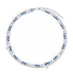Louis Vuitton Necklace Blue Lace Sophistication