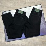 Loewe Jeans Red Denim Stretch High-End Style