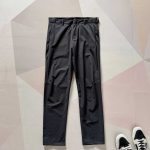 Descente Long Pants Red Silk Woven Fabric Urban Commuting Exquisite Tailoring Autumn