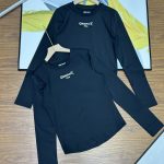Fila Undershirt Ash Gentle Breeze Autumn Early Waist-Cinching Design