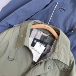 Barbour Coat Red Cotton Pure Nylon Metal Fasteners