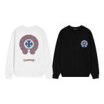 Chrome Hearts Hoodies Blue Eva Cotton Pure Understated Exquisite Tailoring Style
