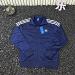 Adidas Coat Red Cotton Pure Winter