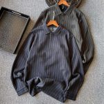 Loewe Shirt Red Silk Wool Fleece Soft