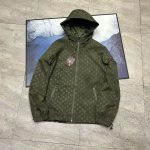 Louis Vuitton Outerwear Green High-Quality Materials Autumn Winter And