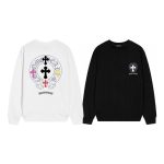 Chrome Hearts Hoodies Ash Eva Cotton Pure Understated Exquisite Tailoring Style Foam Printing