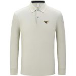 Prada Cotton Long-Sleeved Polo Shirt For Autumn