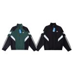 Adidas Outerwear Red Polyester Fiber Lace Autumn Embroidery Heavy