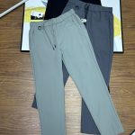 Descente Pants Green Woven Fabric Running Sports And Leisure Light Outdoor Autumn 3D Logo
