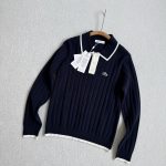 Lacoste Long-Sleeved Shirt Blue Clean Lines